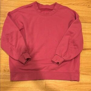 Women's Perfectly Oversized Crew sweatshirt Pink size medium